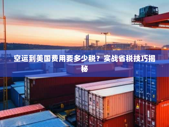 空运到美国费用要多少税?实战省税技巧揭秘 空运到美国费用要多少税?实战省税技巧揭秘
