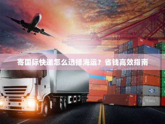 寄国际快递怎么选择海运？省钱高效指南