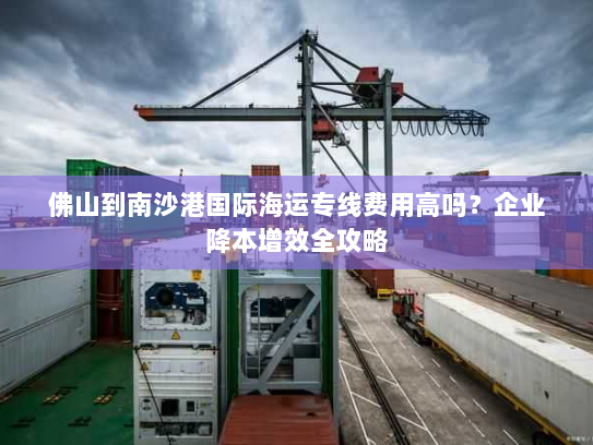 佛山到南沙港国际海运专线费用高吗?企业降本增效全攻略 佛山到南沙港国际海运专线费用高吗?企业降本增效全攻略