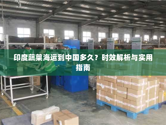 印度蔬菜海运到中国多久?时效解析与实用指南 印度蔬菜海运到中国多久?时效解析与实用指南