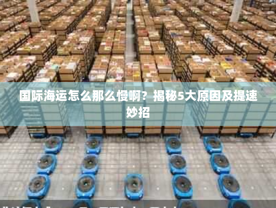 国际海运怎么那么慢啊?揭秘5大原因及提速妙招 国际海运怎么那么慢啊?揭秘5大原因及提速妙招