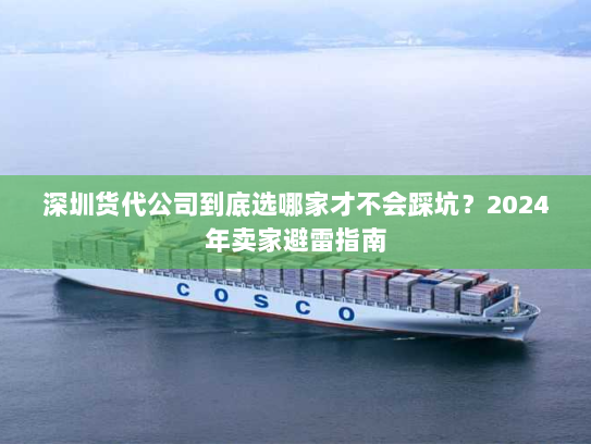 深圳货代公司到底选哪家才不会踩坑?2024年卖家避雷指南 深圳货代公司到底选哪家才不会踩坑?2024年卖家避雷指南