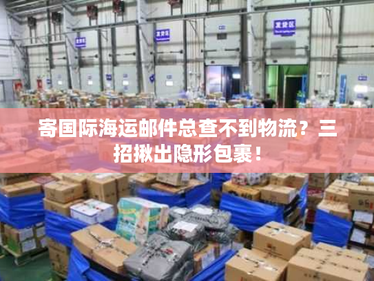 寄国际海运邮件总查不到物流？三招揪出隐形包裹！