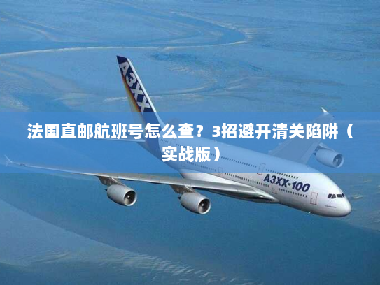 法国直邮航班号怎么查?3招避开清关陷阱(实战版) 法国直邮航班号怎么查?3招避开清关陷阱(实战版)