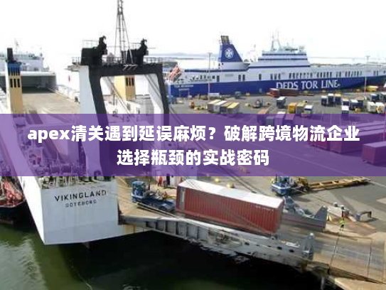 apex清关遇到延误麻烦?破解跨境物流企业选择瓶颈的实战密码 apex清关遇到延误麻烦?破解跨境物流企业选择瓶颈的实战密码