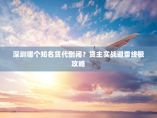 深圳哪个知名货代倒闭?货主实战避雷终极攻略 深圳哪个知名货代倒闭?货主实战避雷终极攻略