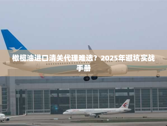 橄榄油进口清关代理难选?2025年避坑实战手册 橄榄油进口清关代理难选?2025年避坑实战手册