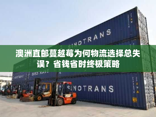 澳洲直邮蔓越莓为何物流选择总失误？省钱省时终极策略