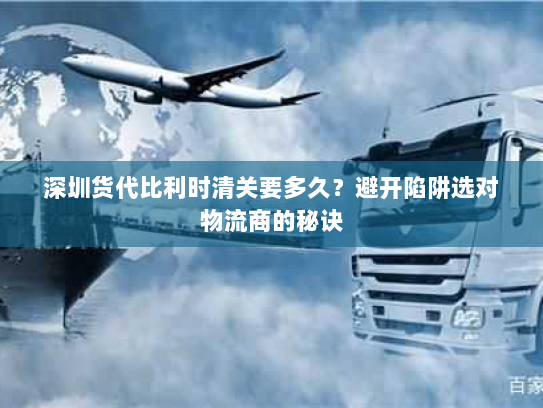 深圳货代比利时清关要多久?避开陷阱选对物流商的秘诀 深圳货代比利时清关要多久?避开陷阱选对物流商的秘诀