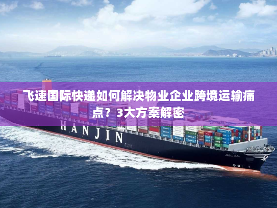 飞速国际快递如何解决物业企业跨境运输痛点？3大方案解密