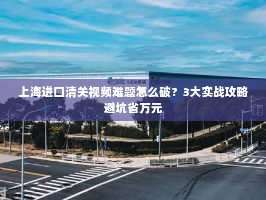 上海进口清关视频难题怎么破?3大实战攻略避坑省万元 上海进口清关视频难题怎么破?3大实战攻略避坑省万元