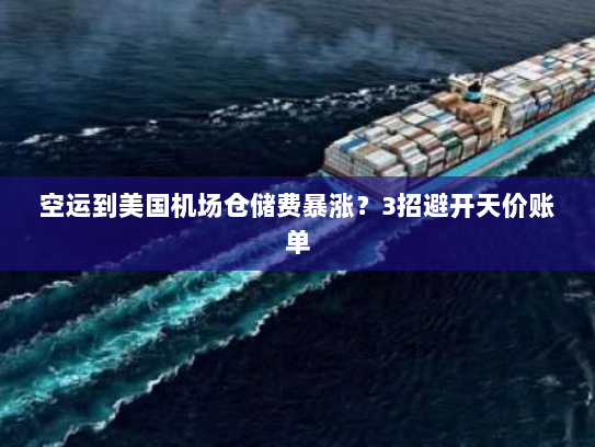 空运到美国机场仓储费暴涨？3招避开天价账单
