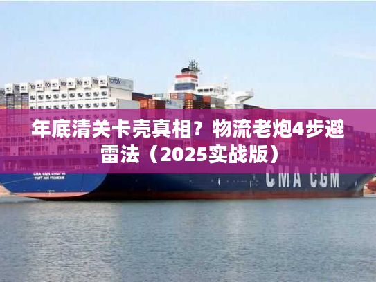 年底清关卡壳真相？物流老炮4步避雷法（2025实战版）