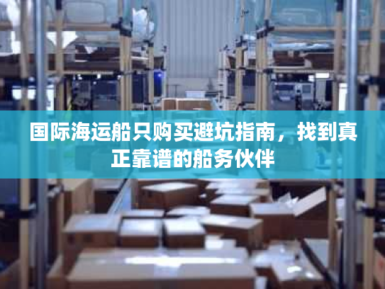 国际海运船只购买避坑指南，找到真正靠谱的船务伙伴
