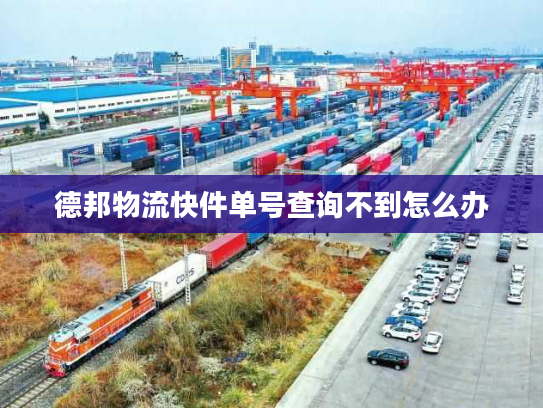 德邦物流快件单号查询不到怎么办