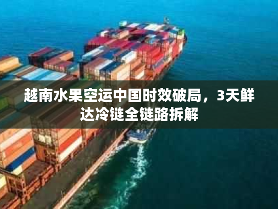 越南水果空运中国时效破局，3天鲜达冷链全链路拆解