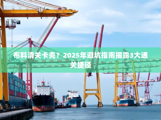 布料清关卡壳?2025年避坑指南揭露3大通关捷径 布料清关卡壳?2025年避坑指南揭露3大通关捷径