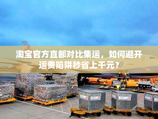 淘宝官方直邮对比集运,如何避开运费陷阱秒省上千元? 淘宝官方直邮对比集运,如何避开运费陷阱秒省上千元?