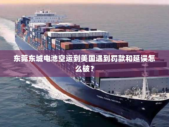 东莞东城电池空运到美国遇到罚款和延误怎么破？