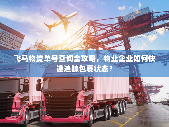 飞马物流单号查询全攻略,物业企业如何快速追踪包裹状态? 飞马物流单号查询全攻略,物业企业如何快速追踪包裹状态?