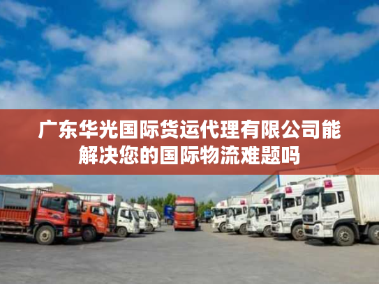 广东华光国际货运代理有限公司能解决您的国际物流难题吗