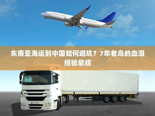 东南亚海运到中国如何避坑?7年老鸟的血泪经验总结 东南亚海运到中国如何避坑?7年老鸟的血泪经验总结