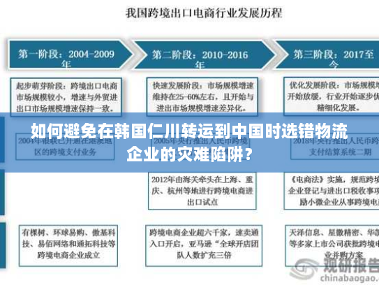 如何避免在韩国仁川转运到中国时选错物流企业的灾难陷阱? 如何避免在韩国仁川转运到中国时选错物流企业的灾难陷阱?