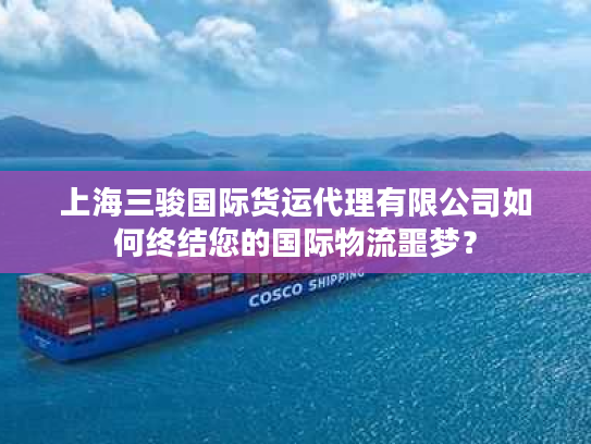 上海三骏国际货运代理有限公司如何终结您的国际物流噩梦? 上海三骏国际货运代理有限公司如何终结您的国际物流噩梦?