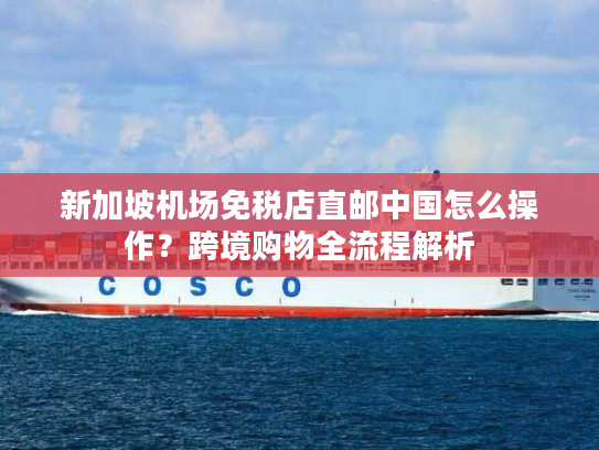 新加坡机场免税店直邮中国怎么操作?跨境购物全流程解析 新加坡机场免税店直邮中国怎么操作?跨境购物全流程解析