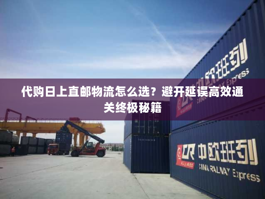 代购日上直邮物流怎么选?避开延误高效通关终极秘籍 代购日上直邮物流怎么选?避开延误高效通关终极秘籍