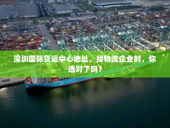 深圳国际货运中心地址,找物流企业时,你选对了吗? 深圳国际货运中心地址,找物流企业时,你选对了吗?