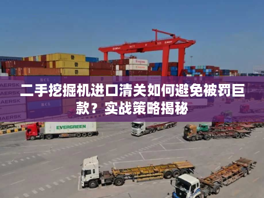 二手挖掘机进口清关如何避免被罚巨款？实战策略揭秘