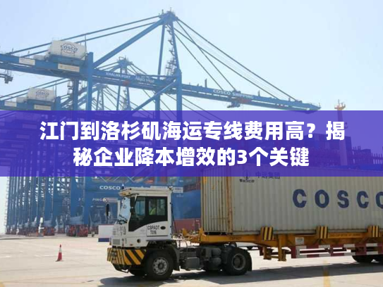 江门到洛杉矶海运专线费用高?揭秘企业降本增效的3个关键 江门到洛杉矶海运专线费用高?揭秘企业降本增效的3个关键