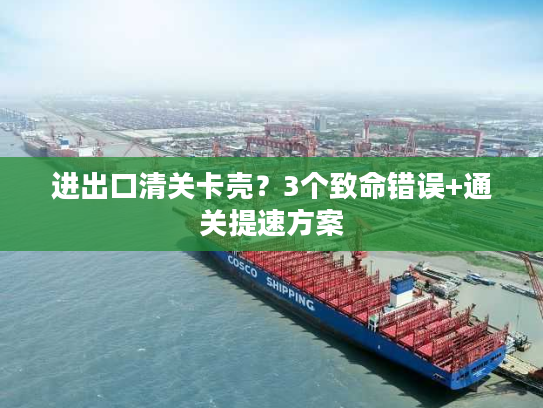 进出口清关卡壳?3个致命错误+通关提速方案 进出口清关卡壳?3个致命错误+通关提速方案