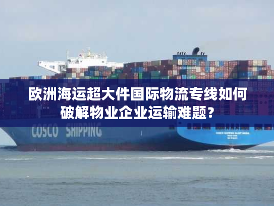欧洲海运超大件国际物流专线如何破解物业企业运输难题？