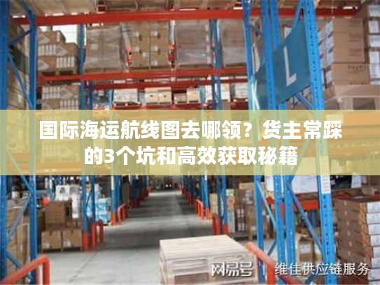 国际海运航线图去哪领？货主常踩的3个坑和高效获取秘籍