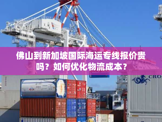 佛山到新加坡国际海运专线报价贵吗?如何优化物流成本? 佛山到新加坡国际海运专线报价贵吗?如何优化物流成本?