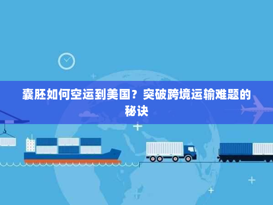 囊胚如何空运到美国?突破跨境运输难题的秘诀 囊胚如何空运到美国?突破跨境运输难题的秘诀