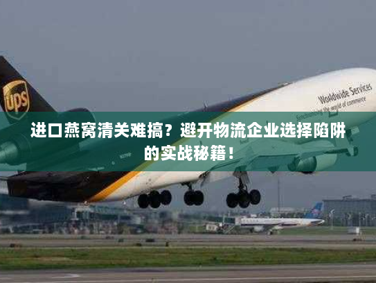 进口燕窝清关难搞?避开物流企业选择陷阱的实战秘籍! 进口燕窝清关难搞?避开物流企业选择陷阱的实战秘籍!