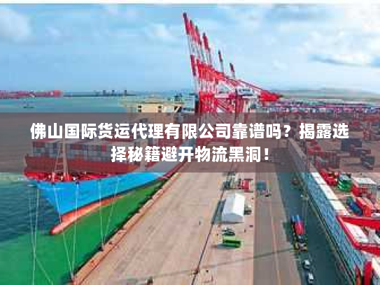 佛山国际货运代理有限公司靠谱吗？揭露选择秘籍避开物流黑洞！