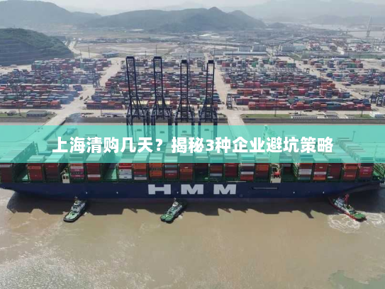 上海清购几天?揭秘3种企业避坑策略 上海清购几天?揭秘3种企业避坑策略