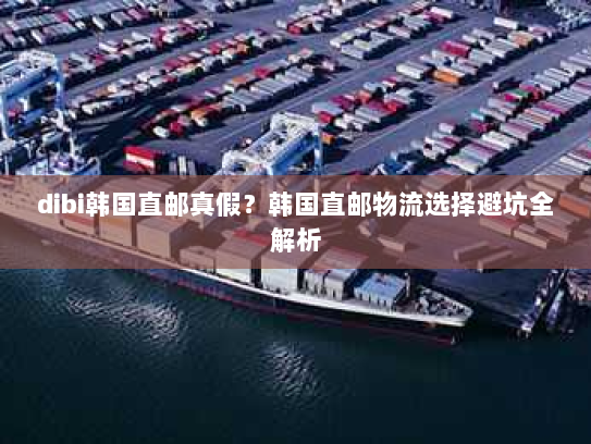 dibi韩国直邮真假?韩国直邮物流选择避坑全解析 dibi韩国直邮真假?韩国直邮物流选择避坑全解析