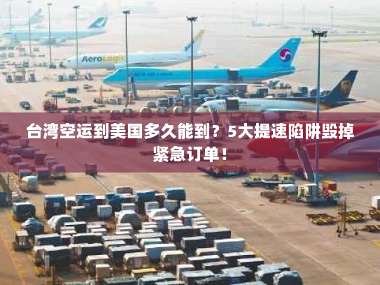 台湾空运到美国多久能到?5大提速陷阱毁掉紧急订单! 台湾空运到美国多久能到?5大提速陷阱毁掉紧急订单!
