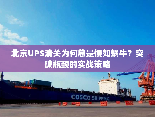北京UPS清关为何总是慢如蜗牛？突破瓶颈的实战策略