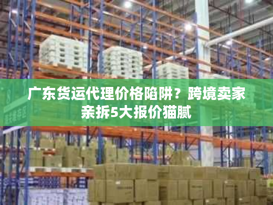 广东货运代理价格陷阱？跨境卖家亲拆5大报价猫腻