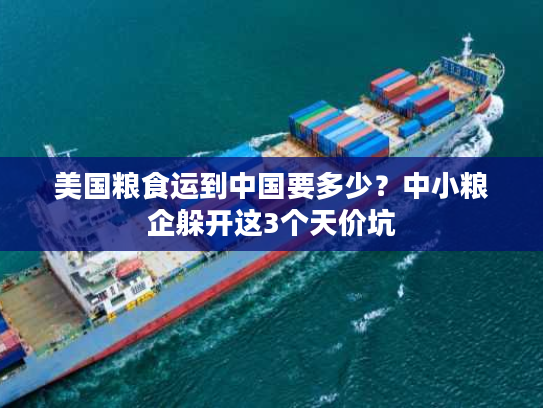 美国粮食运到中国要多少？中小粮企躲开这3个天价坑