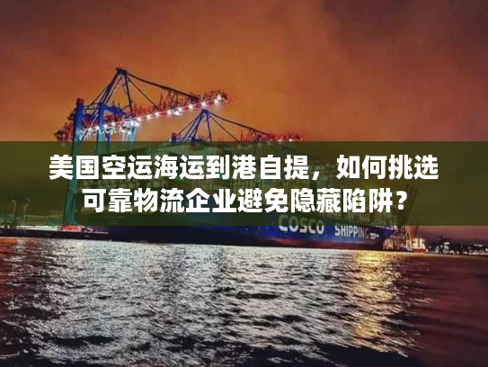 美国空运海运到港自提，如何挑选可靠物流企业避免隐藏陷阱？