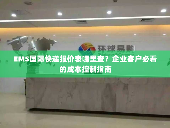 EMS国际快递报价表哪里查?企业客户必看的成本控制指南 EMS国际快递报价表哪里查?企业客户必看的成本控制指南