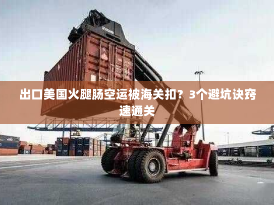 出口美国火腿肠空运被海关扣?3个避坑诀窍速通关 出口美国火腿肠空运被海关扣?3个避坑诀窍速通关