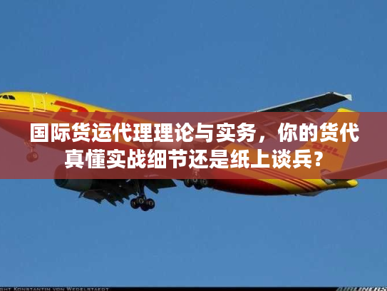 国际货运代理理论与实务,你的货代真懂实战细节还是纸上谈兵? 国际货运代理理论与实务,你的货代真懂实战细节还是纸上谈兵?